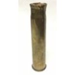 WW1 British Brass Shell Case recovered from the wreck of the SS Luis lost off Luccombe, Isle of