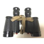 WW2 British Binoculars, Prism, No.2 MKIII x 6. Serial number 283549. Maker marked and dated "Kershaw