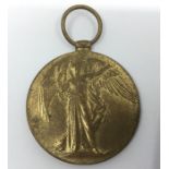 WW1 British Victory Medal to T-02398 Pte C Leigh, Army Veterinary Corp. No ribbon.
