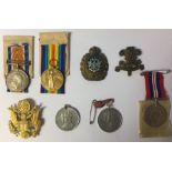 WW1 British War and Victory Medals to 31246 Pte H Bishop, City of London Yeomanry, complete with