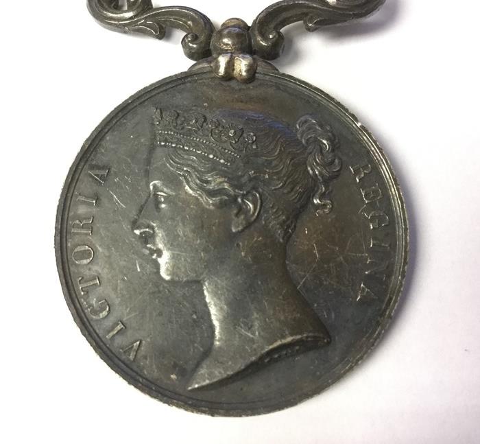 Army of India Medal with Ava Clasp named to S Thornton, Commr. RN. Complete with original ribbon and - Image 4 of 7