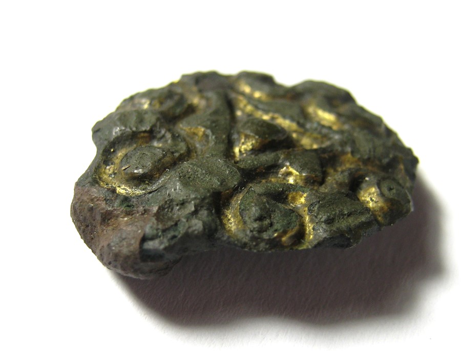 Viking Gilded Bronze Brooch. A Borre or Tersely style brooch and likely to date from the 10th - Image 3 of 3