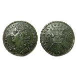 Gun Money, James II, Halfcrown 1689 Oct.