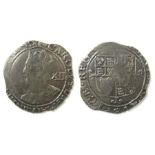 Charles I, Shilling 1641-3, Tower Mint, mm Triangle in Circle. From the ‘Winchester Civil War