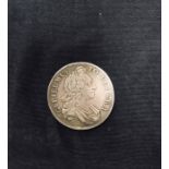 William III Crown 1696, First bust, OCTAVO. Monogram to rev.