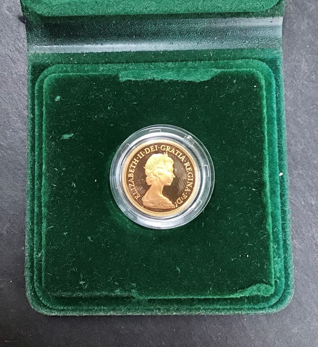 1980 proof sovereign. - Image 2 of 2