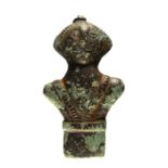 Rare Roman Anthropomorphic Mother Goddess Tripod Mount