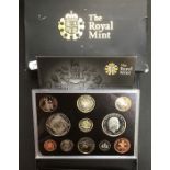 Royal Mint 2008 Proof eleven coin set in Original Case.