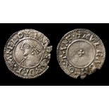 Edward The Martyr Silver Penny Obverse: Diademed bust left, +EADPERD REX ANGLO. Reverse: Small cross