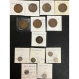 Australia coin collection includes Threepence 1910, 1918m, 1943 x 2, 1944 (high grade), 1954,
