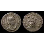 Otacilia Severa Silver Antoninianus Obverse: M OTACILIA SEVERA AVG, diademed and draped bust