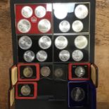 Canada & World Silver proof and Commemorative coins, includes Montreal Olympic Silver $10 & $5