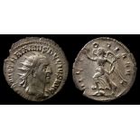 Trajan Decius Silver Antoninianus Obverse: IMP C M Q TRAIANVS DECIVS AVG, radiate bust right.