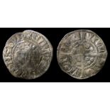 Edward I Newcastle Silver Penny dating c. 1280-1281. Class 3e, mint of Newcastle-upon-Tyne. Obverse: