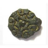 Viking Gilded Bronze Brooch. A Borre or Tersely style brooch and likely to date from the 10th