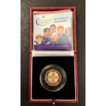 Royal Mint Gold Proof Fifty Pence 2007, Limited Edition Scouting 100th anniversary, in Original Case