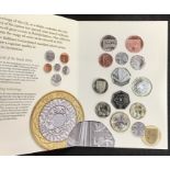 Royal Mint 2010 Proof twelve coin set in Original presentation pack.