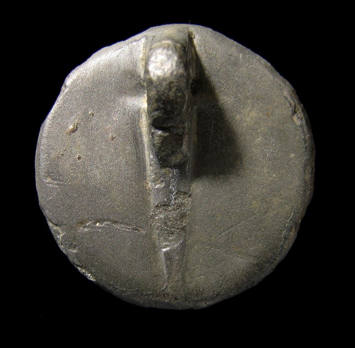 Medieval Bronze Hawking Seal Matrix A circular copper-alloy seal matrix, circa 14th century. The - Image 2 of 2