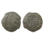 Charles I, Shilling, mm hard to read (possibly Triangle) slight double strike to portrait. From