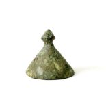 Anglo-Saxon Conical Bronze Bullion Weight Bronze weight, Circa 9th-10th century?. A solid bronze