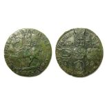 James II Gun money, Crown 1690.