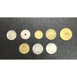 Full set of the rare Danish Controlled Greenland 1926 Coins, 5 Kroner, 1 Kroner, 50 ORE, 25 ORE