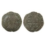 Charles I, Shilling 1639-40 Tower Mint, mm Triangle.  From the ‘Winchester Civil War Hoard’, in 1917