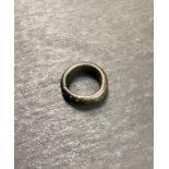 A large man's bronze Roman style ring, 27mm, approx 16.4gms