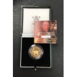 Royal Mint 2004 Gold Proof Two Pound Coin, in Original Case with Certificate. Limited Edition of 1,