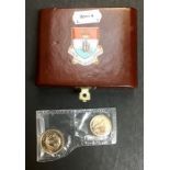 Bahamas 1971 Gold proof $20 & $10 in original box. 12.4g