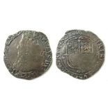 Charles I, Shilling 1641-3, Tower Mint, mm Triangle in Circle. From the ‘Winchester Civil War