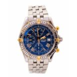 Breitling - a Breitling Crosswind chronograph stainless-steel  Automatic gents wristwatch, circa