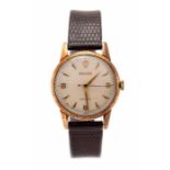 Rolex - a gentleman's Rolex Precision wristwatch circa 1950's/60's, champagne dial approx 27mm,
