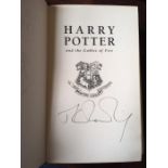 Rowling, J. K. Harry Potter and the Prisoner of Azkaban, eighth impression, signed by the author