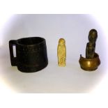 A small collection of tribal artefacts