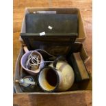 Miscellaneous sundries, to include plated flatware in boxes, cased ivorine snooker balls, jug etc (