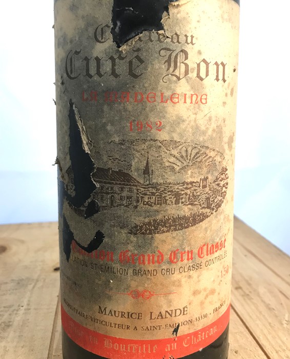 A rare magnum bottle of 1982 Chateau Cure Bon La Madeleine,  Saint-Emilion, Grand Cru Classe ( - Image 2 of 2