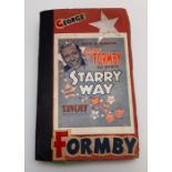 George Formby (1904-1961). George's personal scrapbook recording his tour of Australia in 1947.