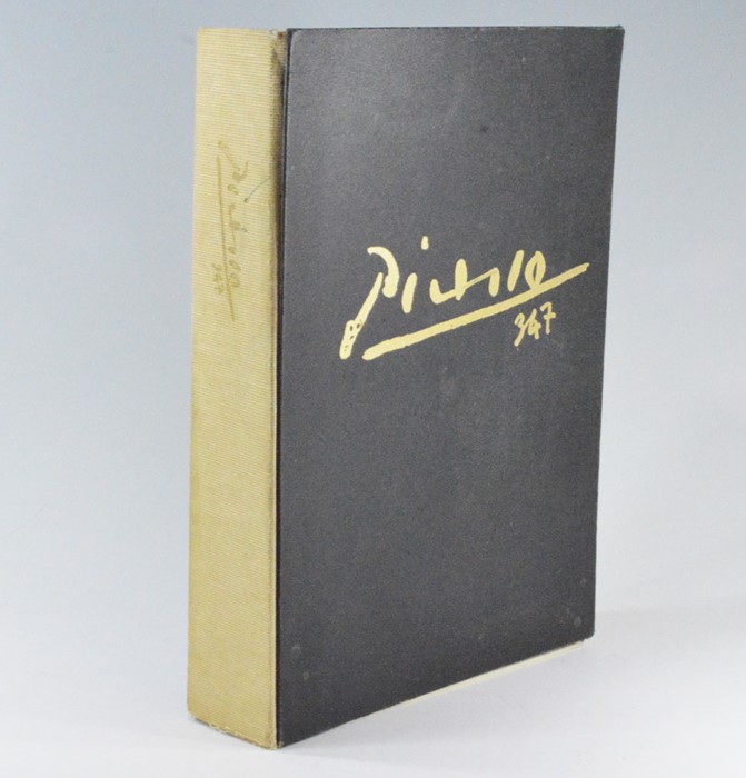Picasso, Pablo. Picasso 347, first edition, New York: Random House, 1970. Oblong folio, publisher'