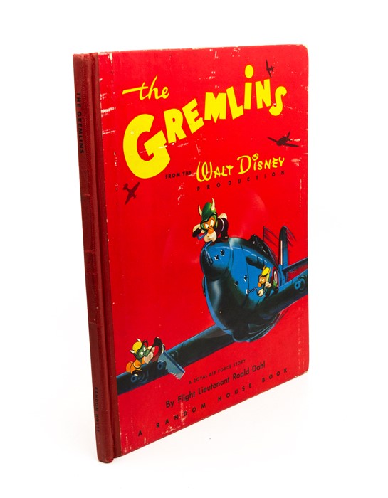 Dahl, Roald. The Gremlins, New York: Random House, 1943. Dahl's scarce first book. Presentation copy - Image 2 of 4