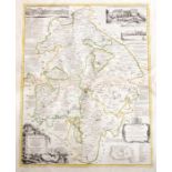 Collection of antique maps of Warwickshire, including Thomas Kitchin; J. Aston; Neele & Son; G. E.