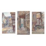 Thomas Matthew Rooke R.W.S. (British, 1842-1942), views in Lisieux, France, including Place St