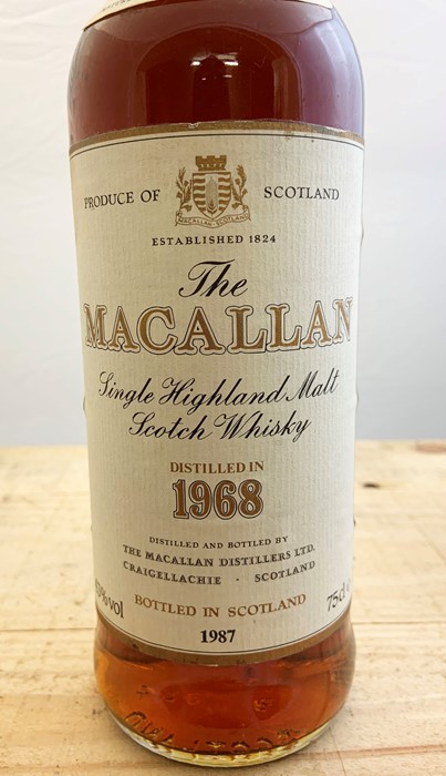 A rare and highly collectable bottle of Macallan Single Malt 18 years old Scotch Whisky. Distilled - Image 3 of 4