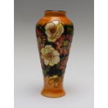 A Moorcroft Collector's Club Victoriana baluster vase, signed Emma Bossons, dated 1997, height 21cm