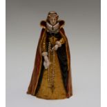 A Royal Worcester figurine of Mary Queen of Scots, after Janet Scott, No.2634. Date mark for 1916.