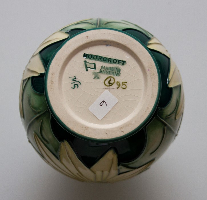 A Moorcroft Collector's Club summer lawn small vase, dated 1995, height 14cm - Image 3 of 3