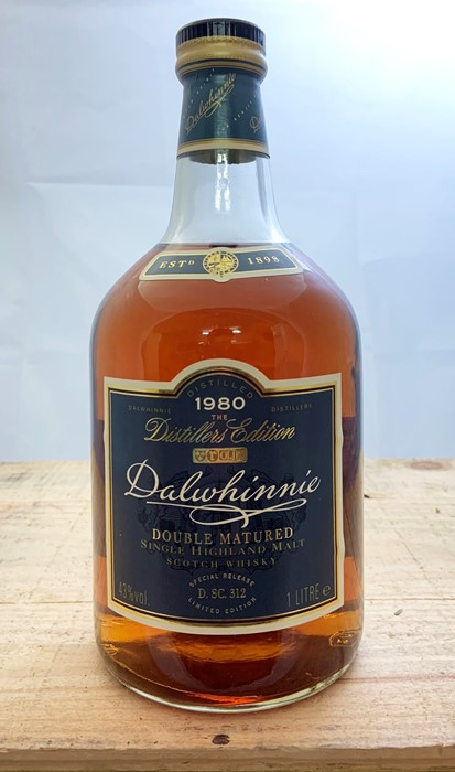 A boxed Bottle of Dalwhinnie Distillers Edition 1980. (Box signed by the Master Distiller). - Image 2 of 2