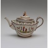 An extremely fine Lakin & Poole late eighteenth, early nineteenth century pearlware, prattware