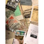 Collection of documents and ephemera relating to Staffordshire (Potteries, Newcastle, Stoke),