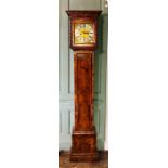 A William III figured walnut 8-day longcase clock by Richard Baker of London, circa 1690, moulded